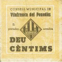 10 Céntimos Vilafranca del Penedès