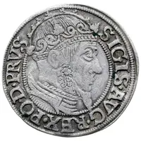 Grosz gdański - Sigismund II Augustus Gdańsk mint