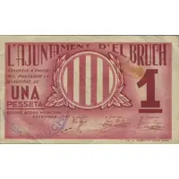 1 Peseta El Bruc