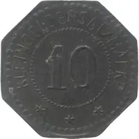 10 Pfennig - Mönchengladbach Gebrüder Meer