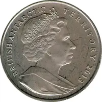 2 Pounds - Elizabeth II Halley IV Research Station