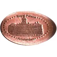Elongated coin – Royal Palace Amsterdam