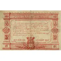 50 Centimes - Chambre de commerce de Poitiers 86
