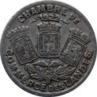 5 Centimes - Chambre de Commerce - Landes [40]