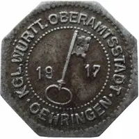 10 Pfennig - Oehringen