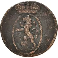 1 Pfennig - Henry XIII