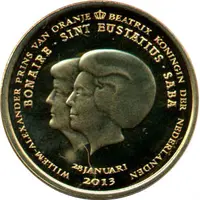 1 Dollar - Willem-Alexander and Beatrix