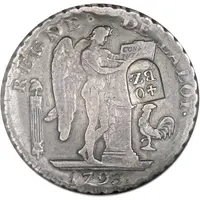 40 Batzens Counterstamped