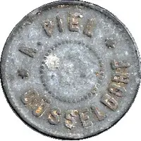 15 Pfennig - Düsseldorf A. Piel