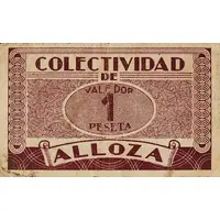 1 Peseta Alloza