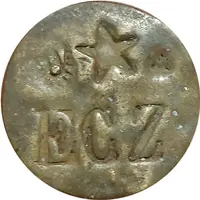 'ECZ' Livestock Token - large letters