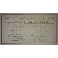 50 Céntimos Mont-ral