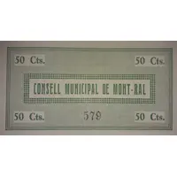 50 Céntimos Mont-ral