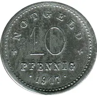 10 Pfennig - Kelheim a. D. Edge: Reeded