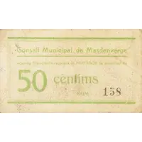 50 Céntimos Masdenverge