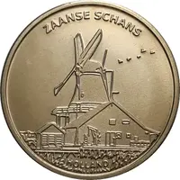 Medal - Zaanse Schans, Brass Mémodaille Europe Collection