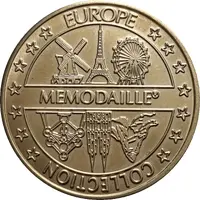 Medal - Zaanse Schans, Brass Mémodaille Europe Collection