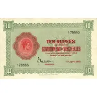 10 Rupees - George VI