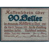 90 Heller Kössen in Tirol