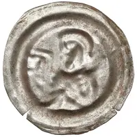 Denier Bracteate - Leszek the White Kraków mint