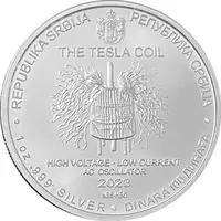 100 Dinara Nikola Tesla, Tesla Coil