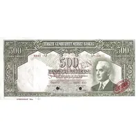 500 Lira İnönü