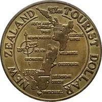 Medal - Baldwin Street - Dunedin NZ Tourist Dollar