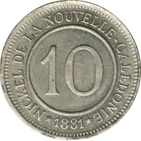 10 Centimes Le Nickel