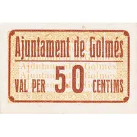 50 Céntimos Golmés
