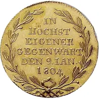 1 Ducat - Frederick II Mint visit