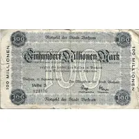 100 000 000 Mark