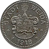 50 Pfennig - Weida