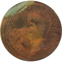 Replica of Roman coin Ljubljanska Banka