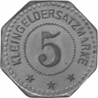 5 Pfennigs - Barmen Textil-Industrie A.G.