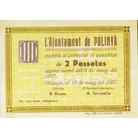 2 Pesetas Polinyà