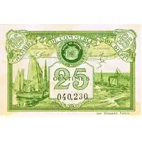 25 Centimes - Chambre de Commerce de Dieppe 76