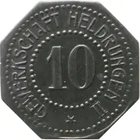 10 Pfennig - Heldrungen Gewerkschaft Heldrungen II