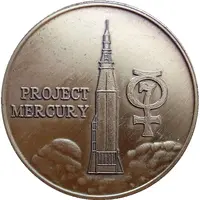 Medal - Project Mercury Virgil Grissom