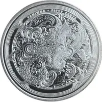 50 Cents - Charles III Fuller Portrait - Water Taniwha