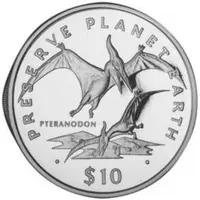 10 Dollars Pteranodon
