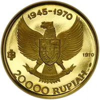 20 000 Rupiah Garuda Bird