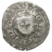 1 Prague Groschen Counterstamped