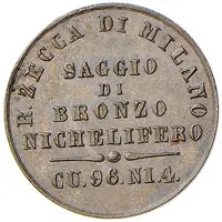 Saggio - Di Bronzo Nichelifero