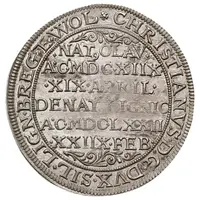 1/4 Thaler - Christian Death of Christian