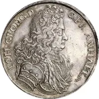 1 Thaler - John George II