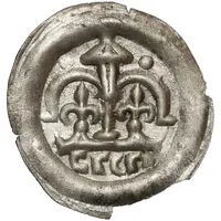 Denier Bracteate - Leszek the White Kraków mint