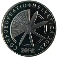 20 Francs Pioneers of Swiss aviation