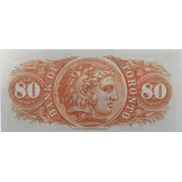 80 Dollars - Bank of Toronto Toronto Coin Club