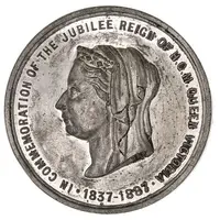 Medal - Victoria Golden Jubilee, Adelaide