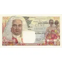 100 Francs - La Bourdonnais